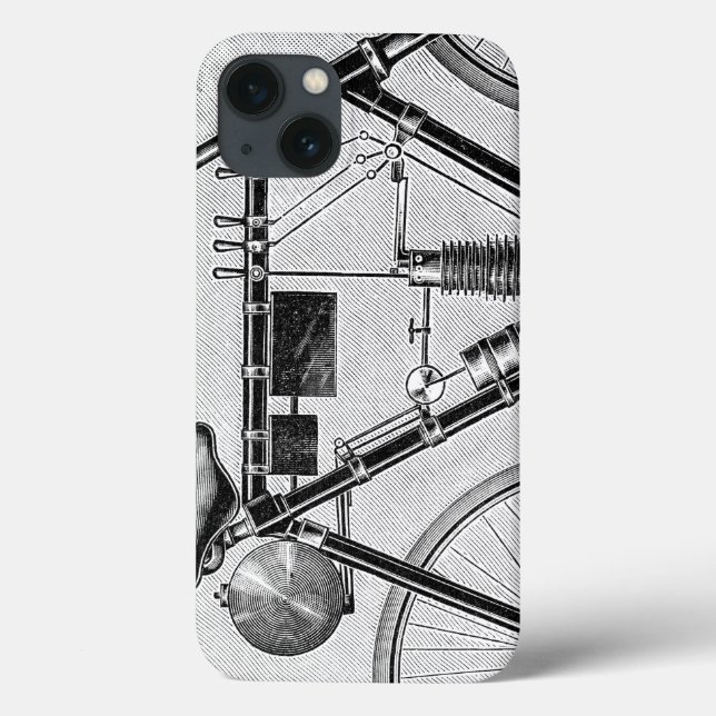 Coques Case-Mate iPhone Moto de Petrolette Omega, 1895 (Verso)