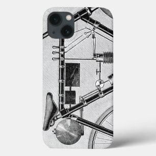 Etui iPhone 13 Moto de Petrolette Omega, 1895