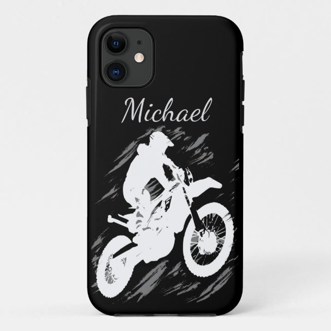 Coques Case-Mate iPhone Motocross Devis Sport Motorcycle Personnaliser de  (Dos)
