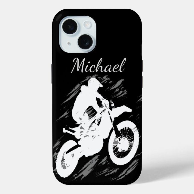 Coques Case-Mate iPhone Motocross Devis Sport Motorcycle Personnaliser de  (Verso)