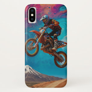 Case-Mate iPhone Case Motocross Racing sur la piste de montagne