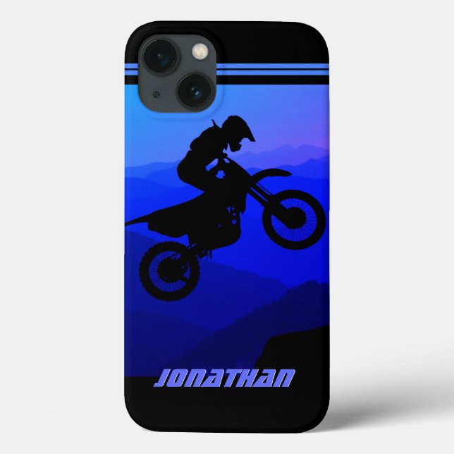 Coques Case-Mate iPhone Motocross Soirée Vélo De Chemin Personnalisé (Verso)