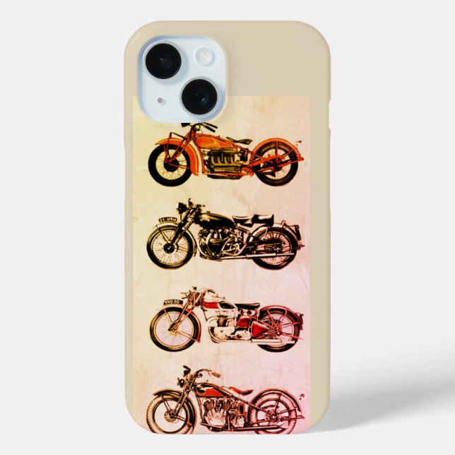 COQUES Case-Mate iPhone MOTOCYCLES VINTAGES CLASSIQUES (Verso)