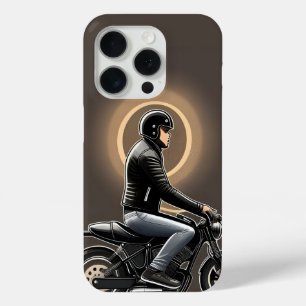 Coque Case-Mate iPhone Motocycliste À Voiture Sous Ciel Lune