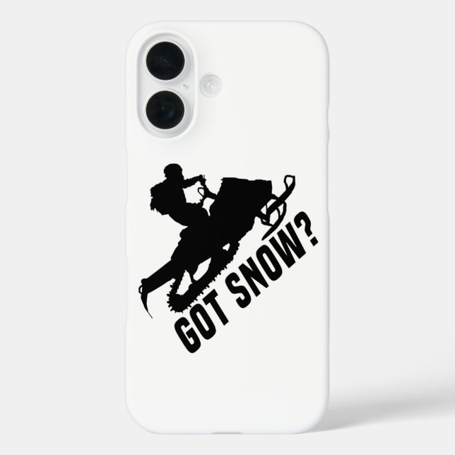 Coques Case-Mate iPhone Motoneige - Cadeaux Motoneige Got Snow (Verso)