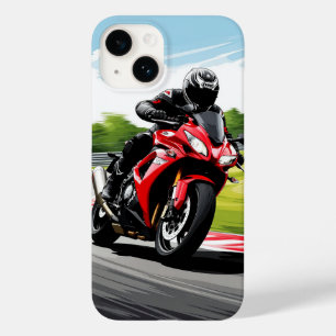 Coque Case-Mate iPhone Motorcycliste penché en virage