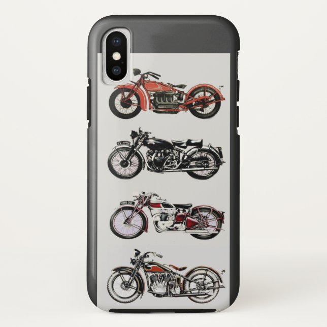 COQUES Case-Mate iPhone MOTOS ANCIENNES (Dos)