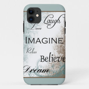 Coques Pour iPhone Mots à vivre à côté de cas de l'iPhone 5