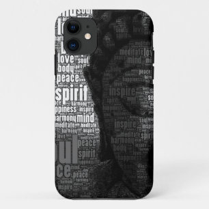 Coque iPhone 11 Mots bouddhistes de la sagesse