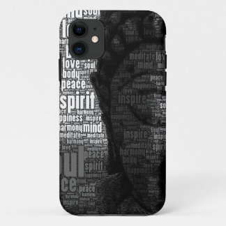 Coque iPhone 11 Mots bouddhistes de la sagesse