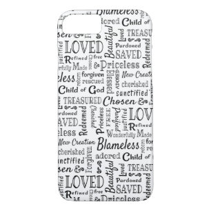 Coques Pour iPhone Mots chrétiens d'affirmation
