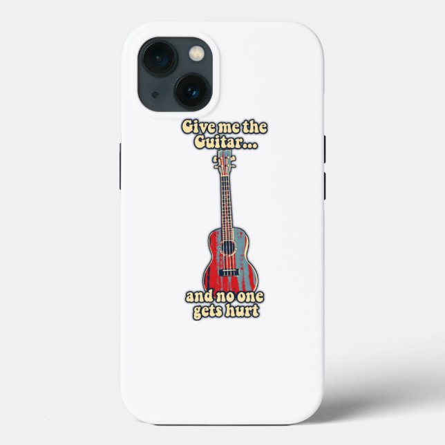 Coques Case-Mate iPhone mots de guitare positifs pour les amateurs de guit (Verso)