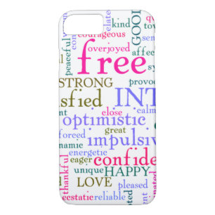Case-Mate iPhone Case Mots stimulants