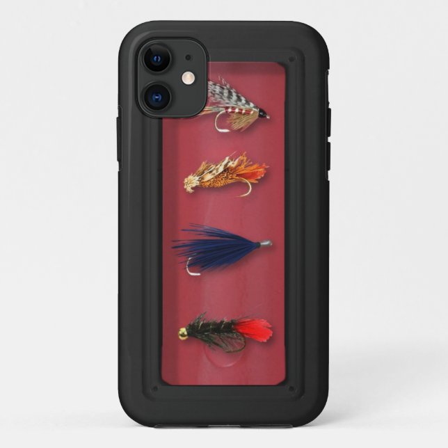 Coques Case-Mate iPhone Mouches de pêche de mouche (Dos)