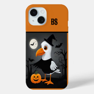 Coque Case-Mate iPhone Mouette d'Halloween mignonne et effrayante déguisé