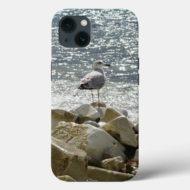 Coques Case-Mate iPhone Mouette et mer (Verso)