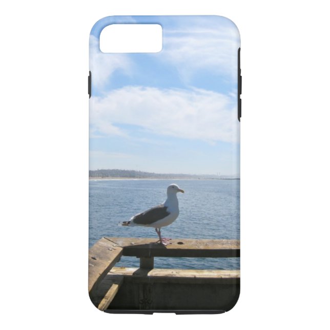 Coques Case-Mate iPhone Mouette pittoresque à peine là (Dos)