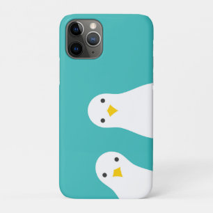 Case-Mate iPhone Case Mouettes amusantes illustration turquoise