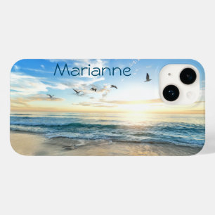 Coque Case-Mate iPhone Mouettes de plage du matin