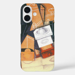 Coque Pour iPhone 16 Moulin à café de Juan Gris, Art cubiste vintage