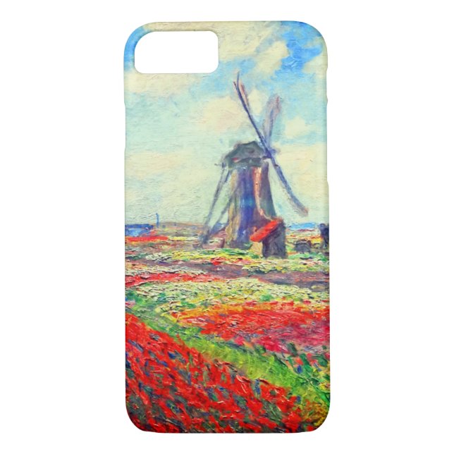 Coques Case-Mate iPhone Moulin à vin Monet Tulips (Dos)