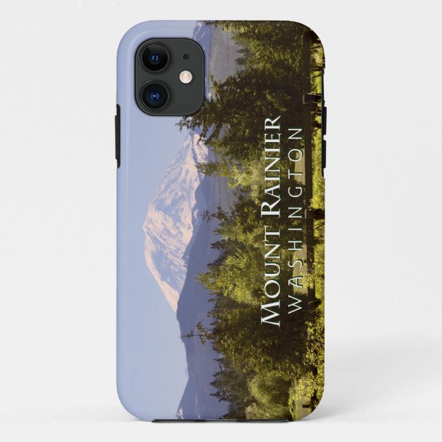 Coques Case-Mate iPhone Mount Rainier, Washington (Dos)