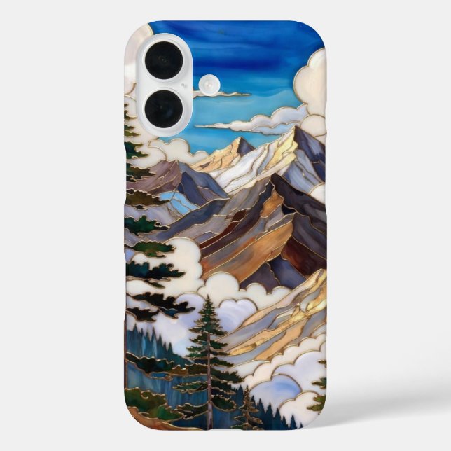 Coques Case-Mate iPhone Mountain Landscape iPhone Case Nature ScenicDesign (Verso)