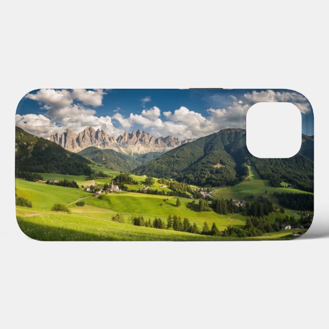 Coques Case-Mate iPhone Mountains | Funes Valley, Dolomites, Italy (Verso (horizontal))