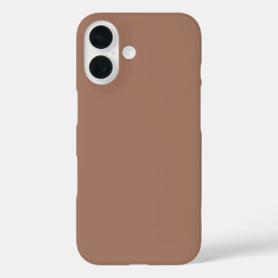 Coque Pour iPhone 16 Mousse Mocha Brown couleur 2025