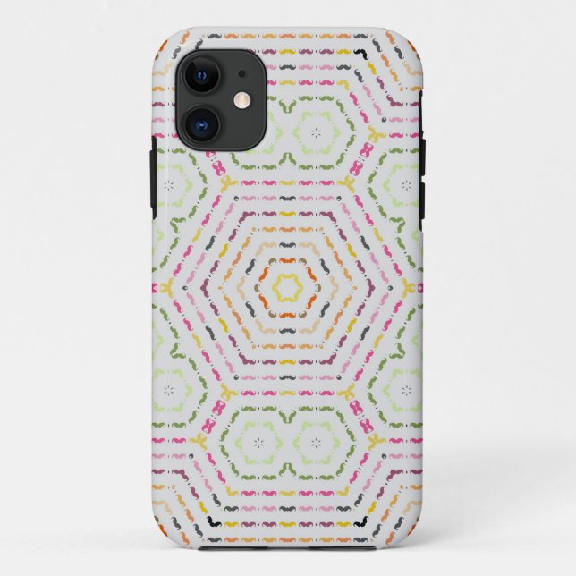 Coques Case-Mate iPhone Moustache Drôle de Fille (Dos)