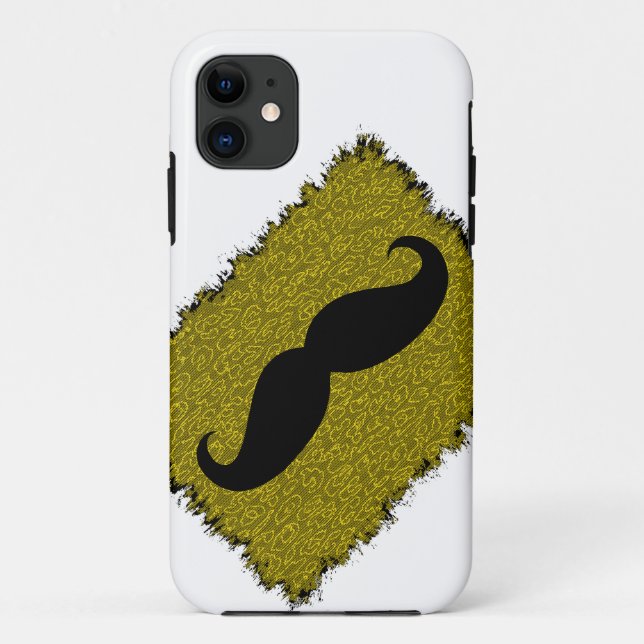 Coques Case-Mate iPhone Moustache et peau de léopard (Dos)