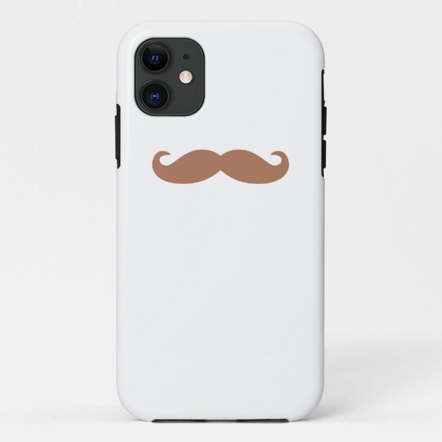 Coques Case-Mate iPhone moustache simple (Dos)