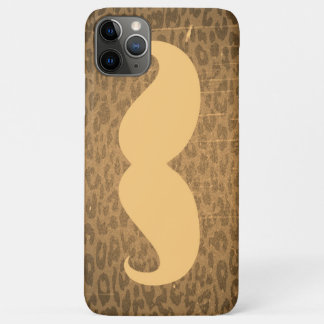 Case-Mate iPhone Case Moustache vintage sur le léopard
