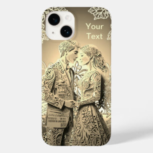 Coque Case-Mate iPhone Mr & Miss Couple Amoureux Qui Vient De Se Marier