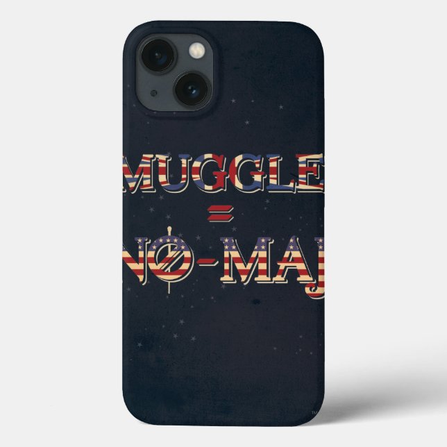 COQUES Case-Mate iPhone MUGGLE™ = NO-MAJ™ (Verso)