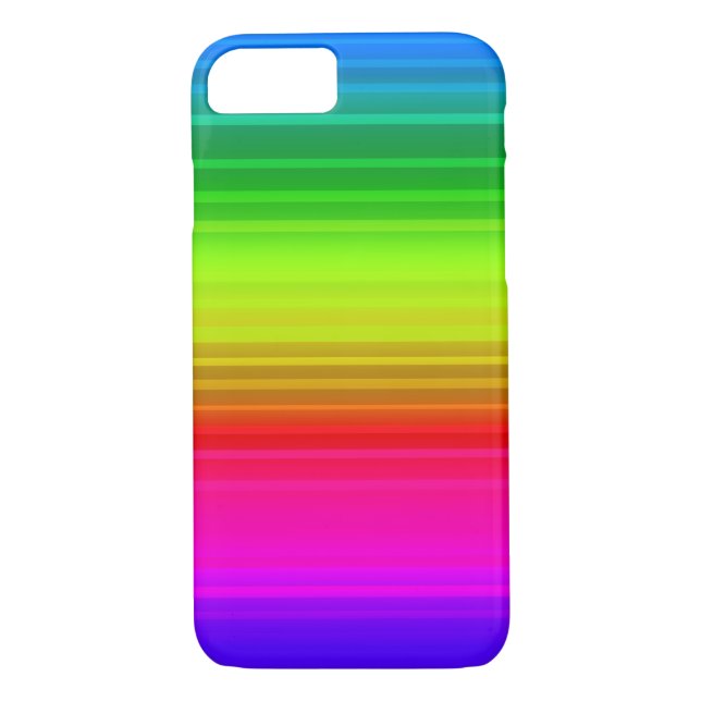 Coques Case-Mate iPhone Multicolore, arc-en-ciel (Dos)