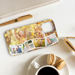 Case-Mate iPhone Case Multiphoto 5 photo Zig Zag Collage horizontal<br><div class="desc">Téléchargez vos 5 photos préférées et créez votre propre étui téléphonique unique. Le design est exposé latéralement et a une photo principale recouverte d'un collage en zigzag style bande photo collage. Pour votre photo principale, nous vous recommandons une photo de paysage avec vos têtes/la zone de sujet près du haut...</div>