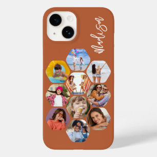 Coque Case-Mate iPhone Multiphoto Collage simple moderne personnalisé