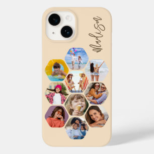 Coque Case-Mate iPhone Multiphoto Collage simple moderne personnalisé