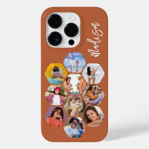 Coque Case-Mate iPhone Multiphoto Collage simple moderne personnalisé