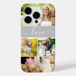 Coque Case-Mate iPhone Multiples photos amour script mariée mariée coutum