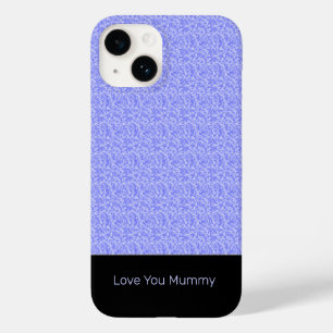 Coque Case-Mate iPhone Mummy Lavande Bleu Style Mignon