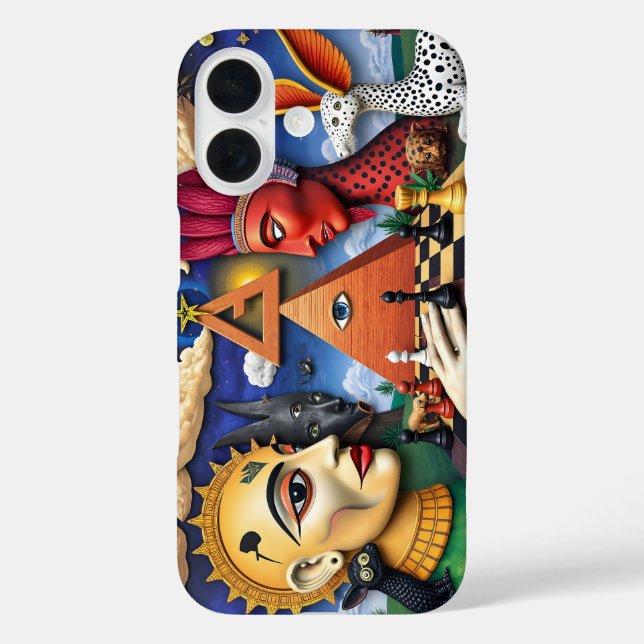 Coques Case-Mate iPhone Mundo Surreal de Ulysses (Verso)