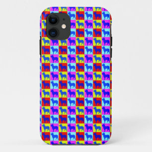 Coque Case-Mate iPhone Mur bleu de couleur de Heelers