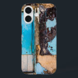 Coque Pour iPhone 16 Mur bleu et porte<br><div class="desc">En marchant dans les rues des petits villages des îles du Cap Vert,  je me suis laissé submerger par l'incroyable mélange de couleurs,  de textures et de matériaux qui offre de belles opportunités pour les photographies urbaines. Sur cette photo : mur bleu,  beige et marron et porte bleue.</div>
