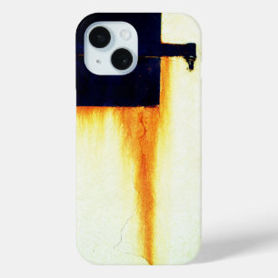 Coque Pour iPhone 15 Mur de bar rouillé
