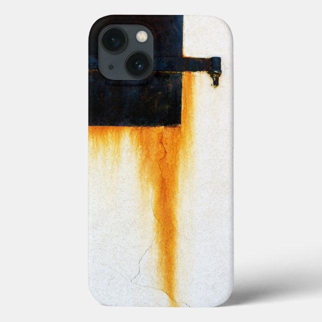 Coques Case-Mate iPhone Mur de barre rouillée (Verso)