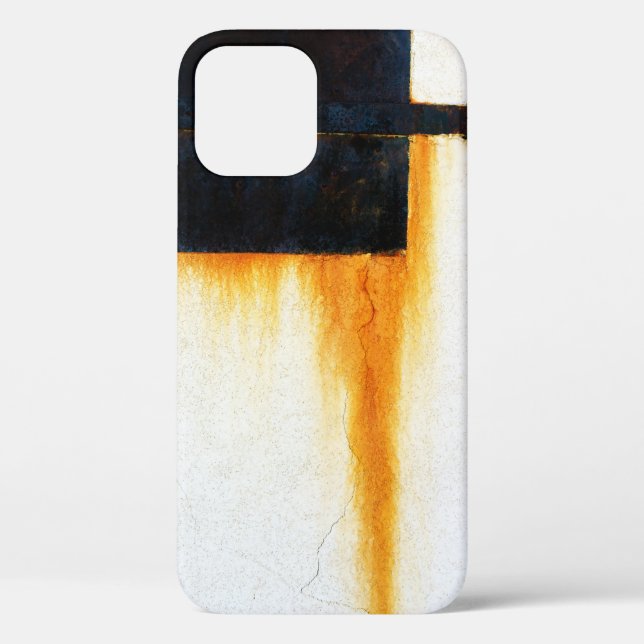 Coques Case-Mate iPhone Mur de barre rouillée (Verso)