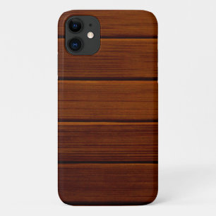 Coque iPhone 11 Mur de grange, Bois, Planches en bois, Plaques, Ru