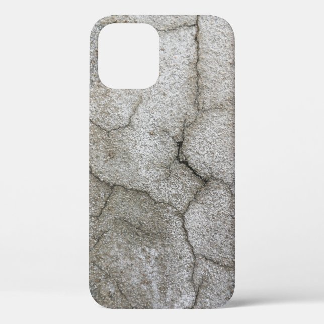Coques Case-Mate iPhone Mur en béton avec craquelures abstraite, architect (Verso)